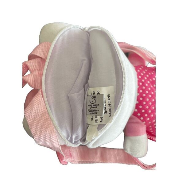 Hello Kitty Sanrio Plush Stuffed Backpack - Picture 5 of 12